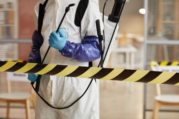 Professional Blood Cleanup technician working in Newfield, ME